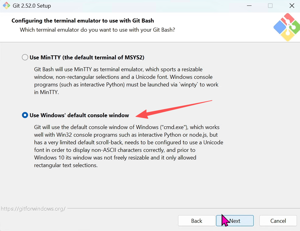 选择 Notepad++ 作为默认编辑器